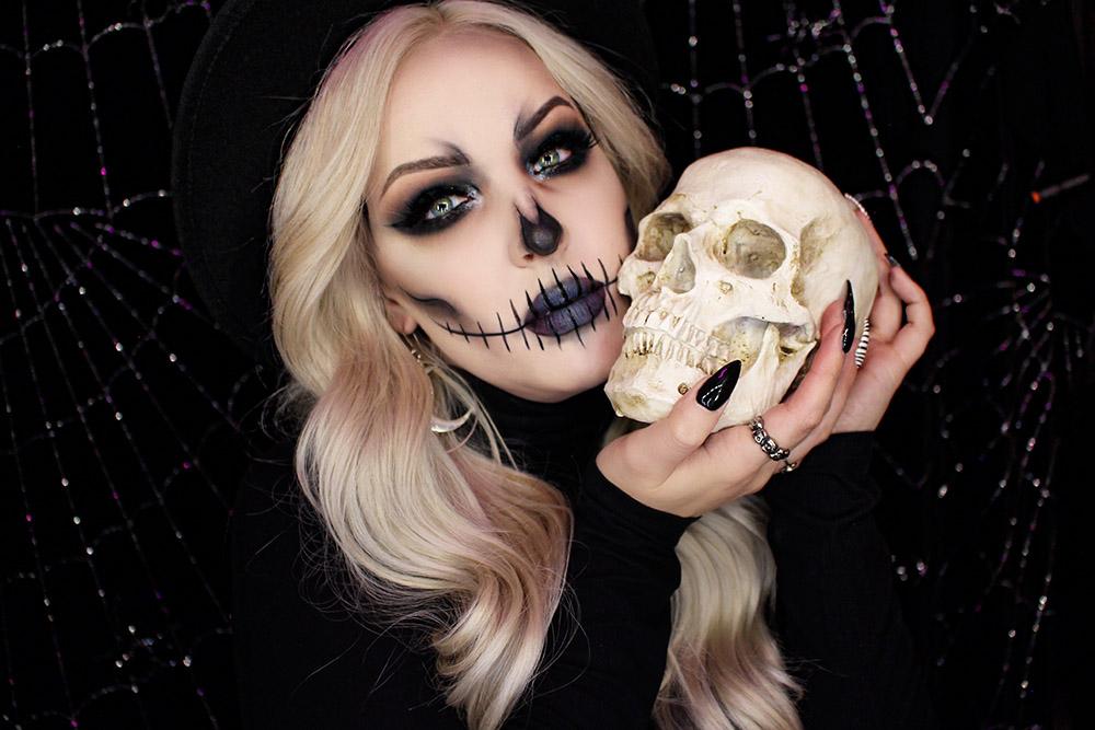 Easy Glam Skeleton Makeup How To Tattoo Junkee