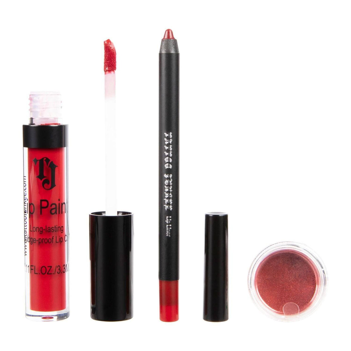 ■未使用品Her lip toMademoiselle2WayLongCoat My Lover Lip Trio Lip Paint Kit | Tattoo Junkee Cosmetics