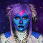 Alien Makeup Tutorial Using Liquid Lipsticks