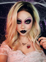 Horror Movie Character: Bride of Chucky Makeup