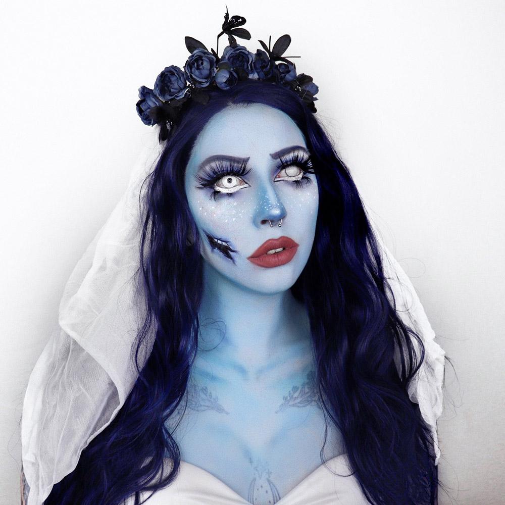 Scary Halloween Makeup: Corpse Bride