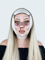 Simple Halloween Makeup: Plastic Surgery Nightmare