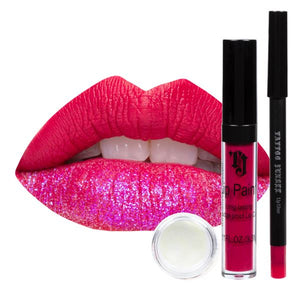 Rebel Cosmetics. Glitter Lip Kit